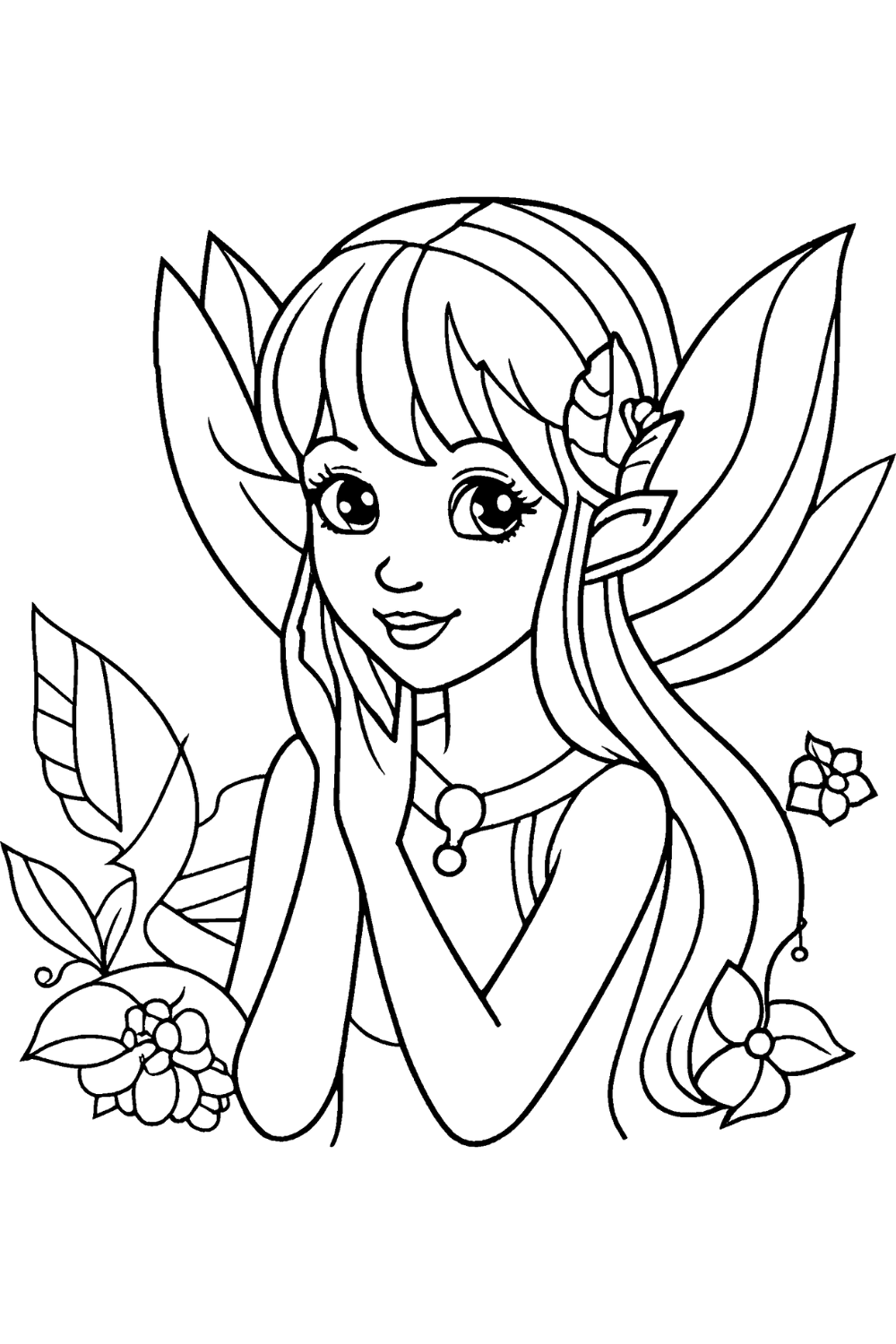 13 cute coloring pages with aesthetic printable
