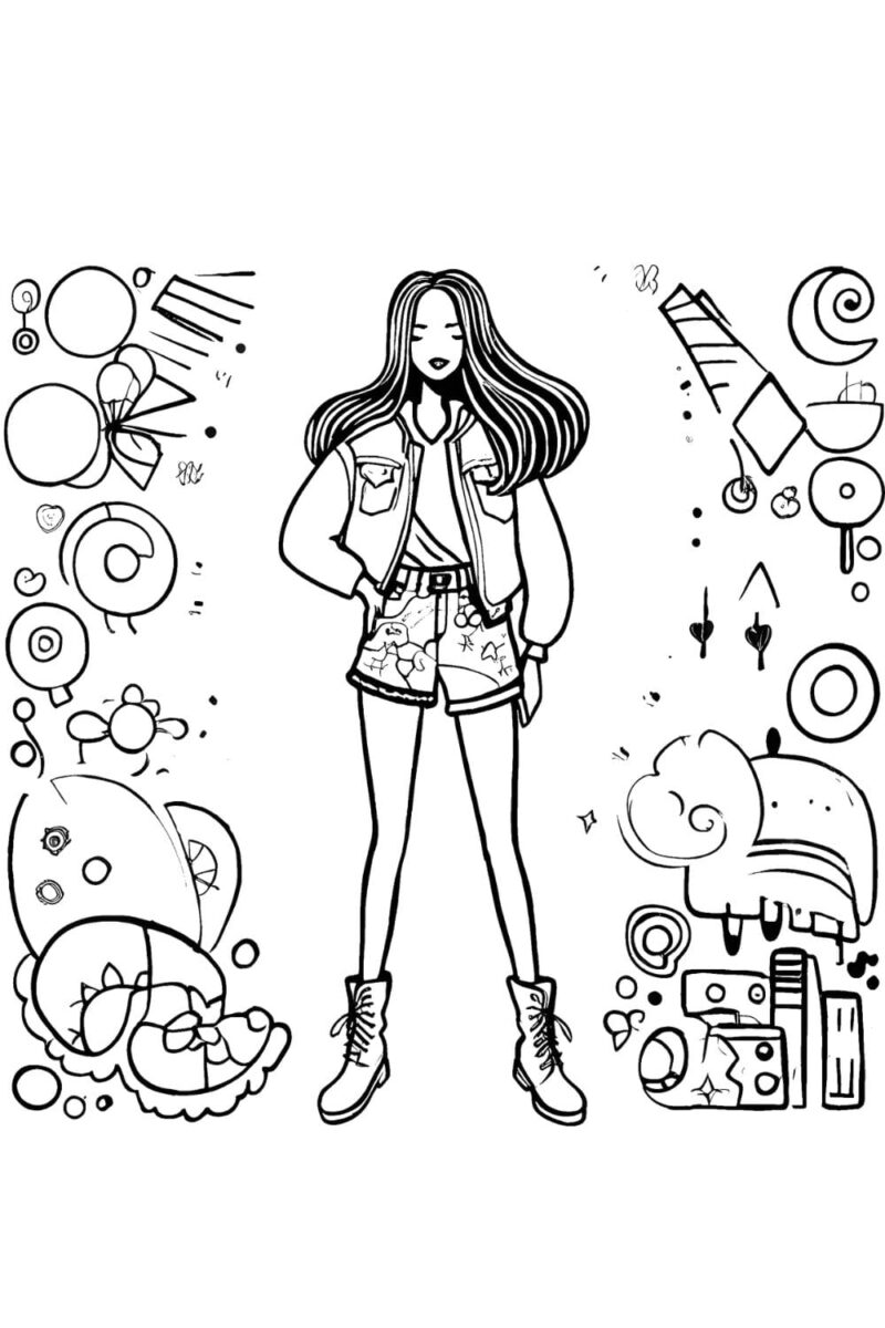 💿 Y2K Printable Coloring Pages – Free & Nostalgic!