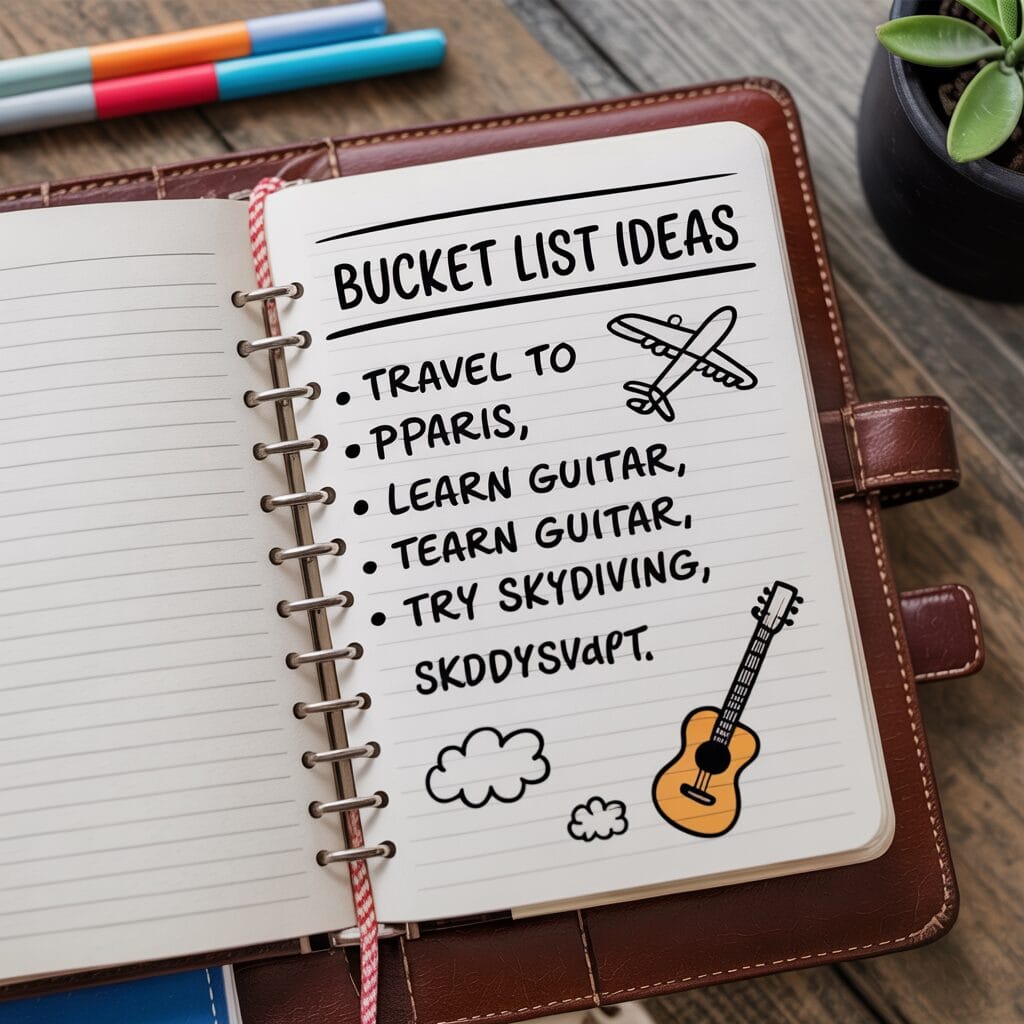 bucket list