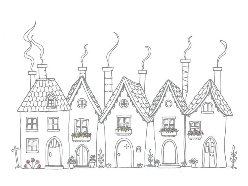 tiny cozy houses image