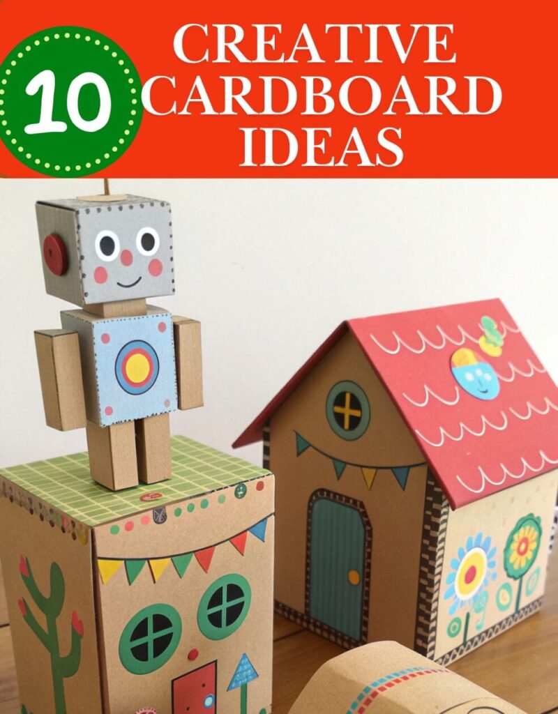 10 Cardboard Crafts Ideas for Room Decor That Will Transform Your Space 1 Copy of ART PROMPTS5