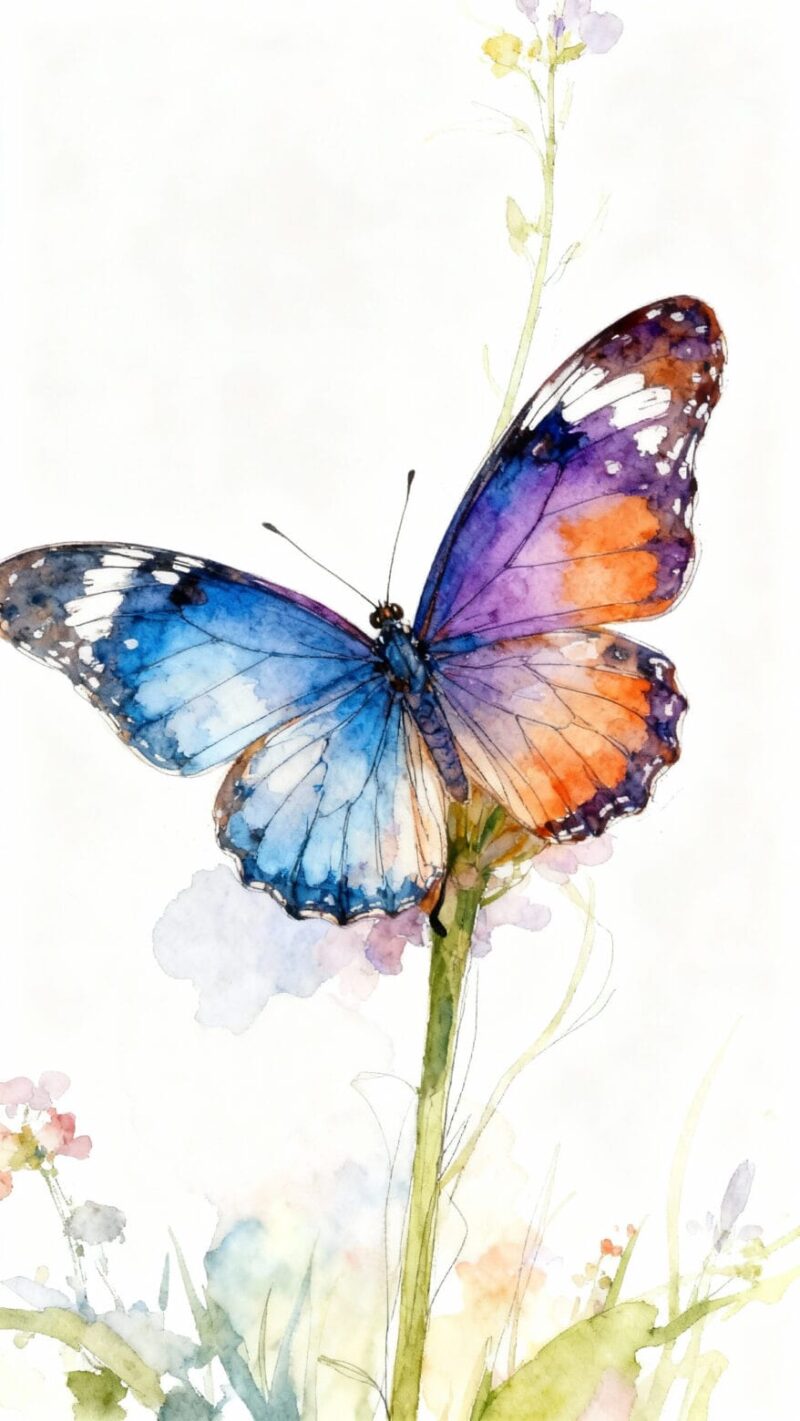 Watercolor Butterfly