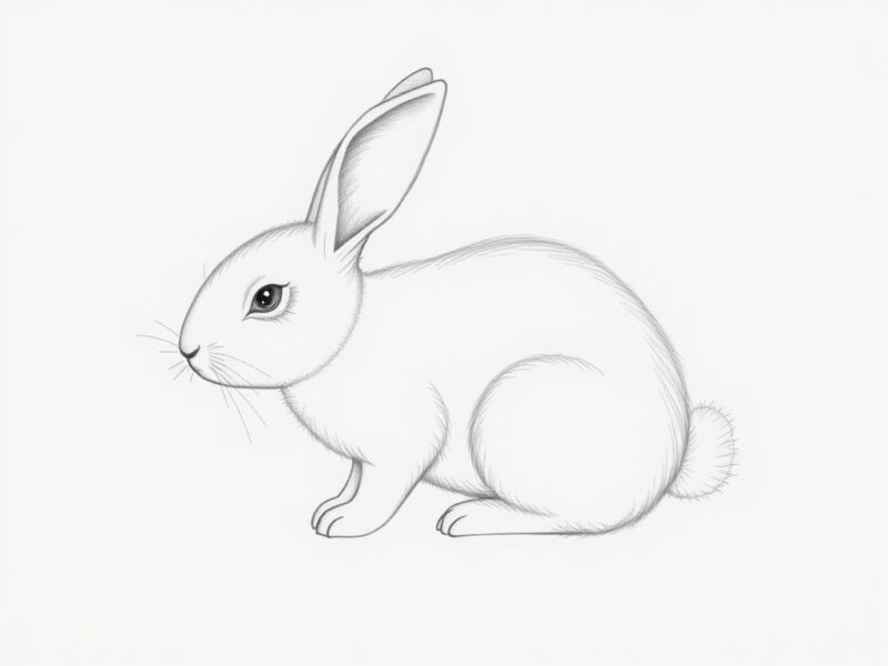10 Simple Doodle Animals to Draw 8 a pencil drawing image10
