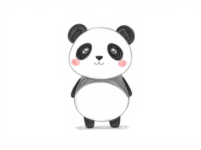 10 Simple Doodle Animals to Draw 3 a pencil drawing image3