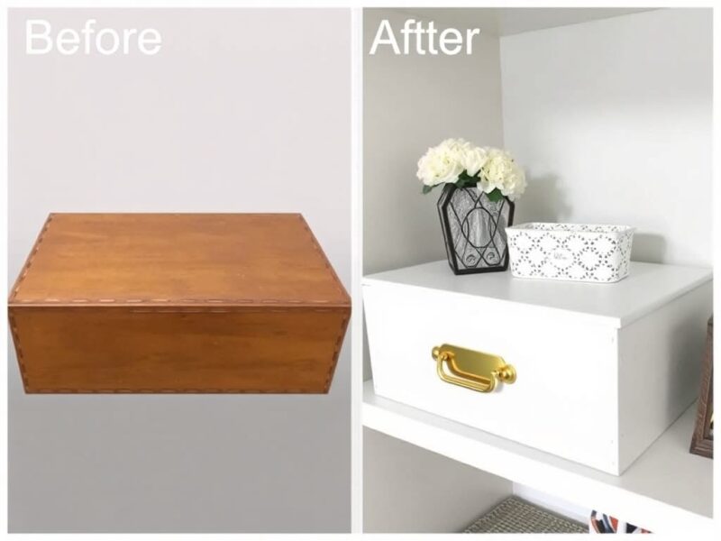 before and after v image