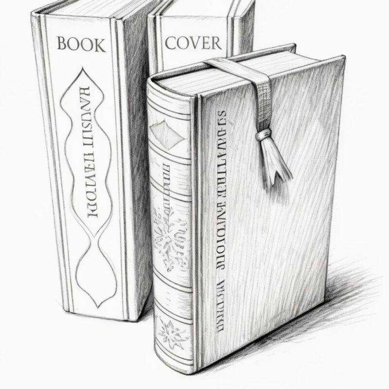 How to Doodle and Draw a Book for beginners 7 bnk