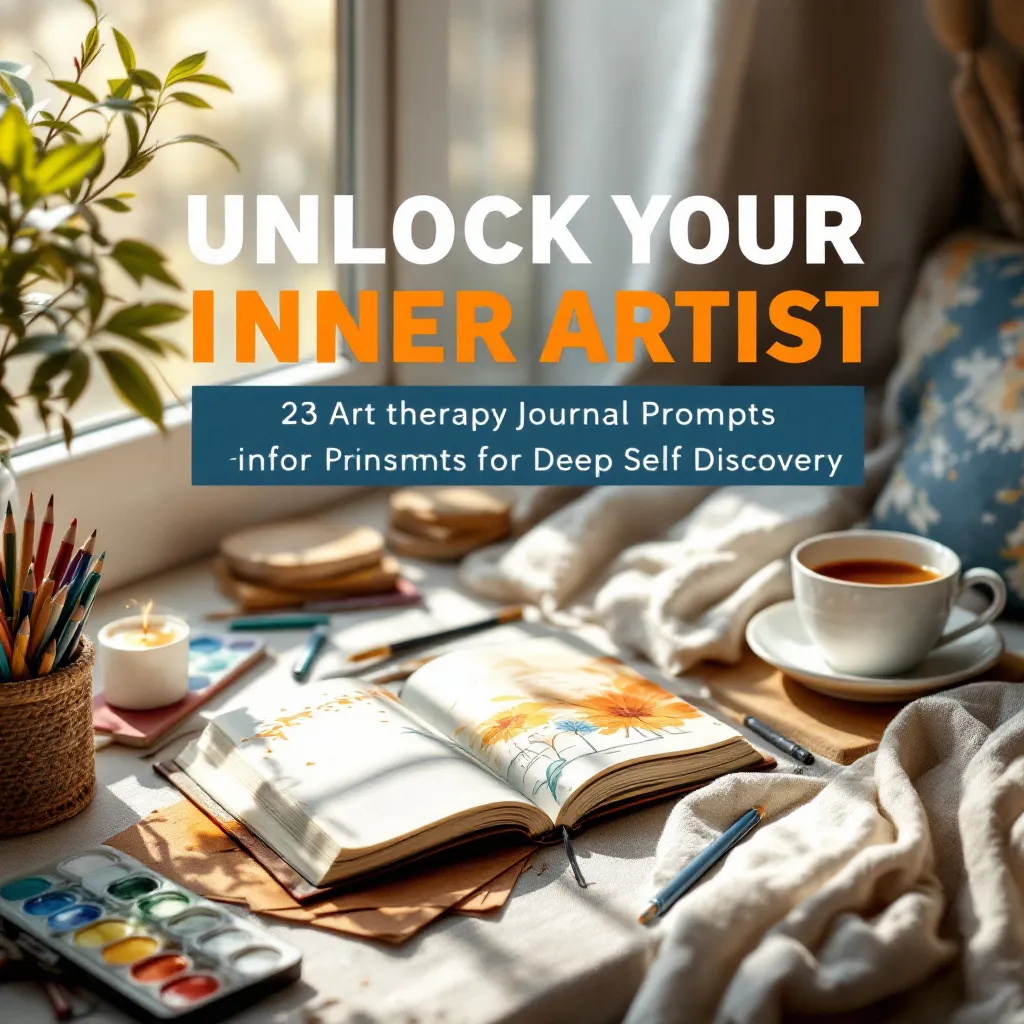 Unlock Your Inner Artist: 23 Art Therapy Journal Prompts for Deep Self Discovery in 2025