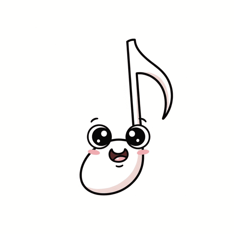 10 Cute Music Notes Doodle drawing Ideas 10 smms