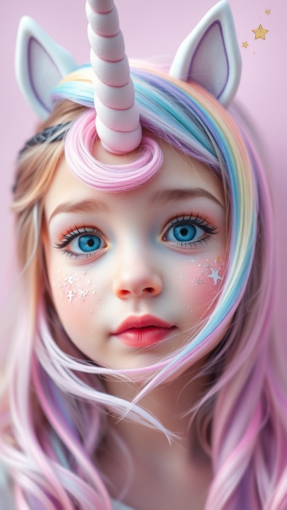 _a_girl_s_forehead_image a girl s forehead image