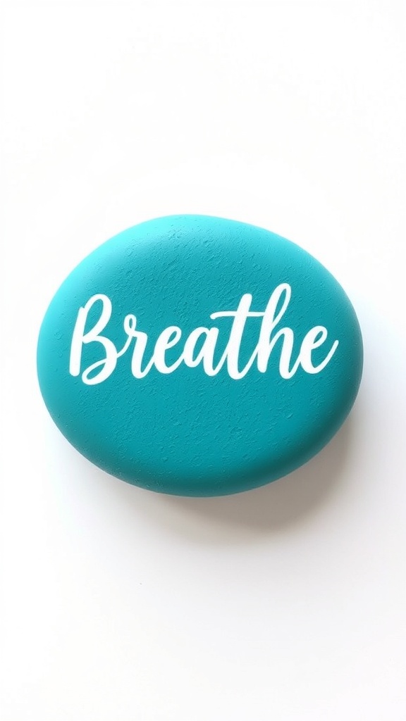 a smooth turquoise image