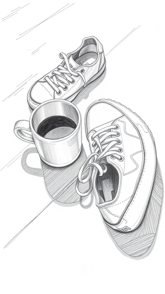 line pencil sketc image