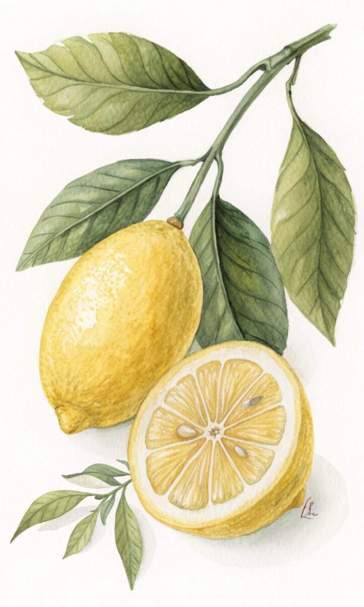 prompt a fresh mini watercolor painting of two o