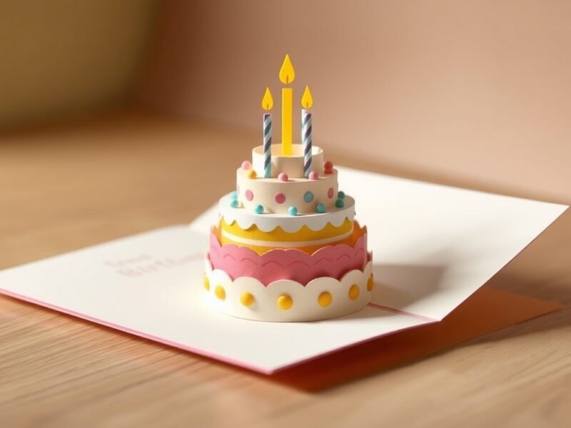 a 3d pop up birthd image