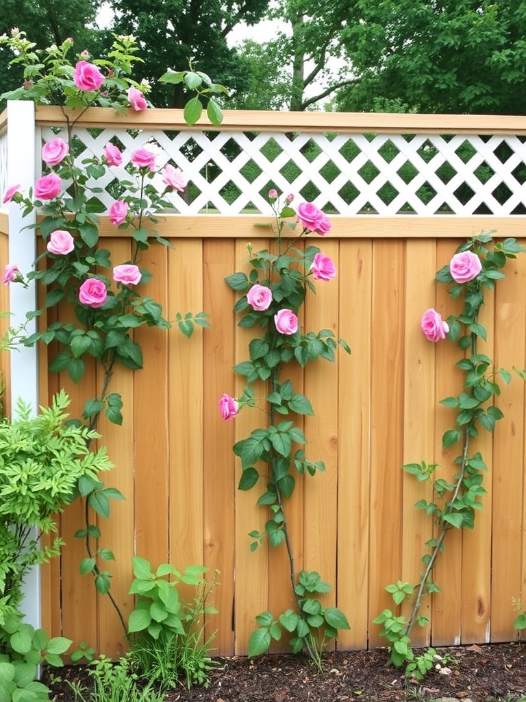 privacy fence wit image