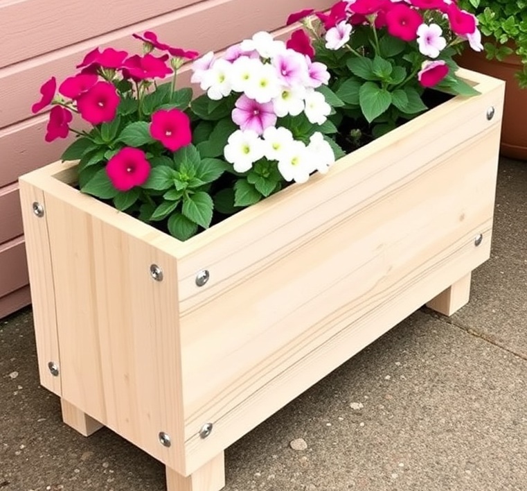 12 Planter Box Ideas for Patio and Porch 41 simple rectangula image 1