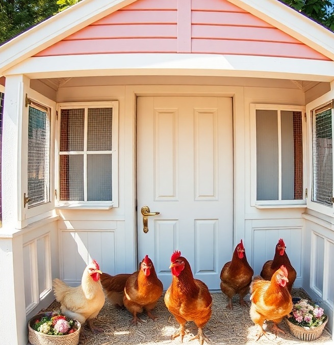 12 Chicken Coop DIY Projects to Make: Simple Builds for Happy Hens 3 whimsical wide ang image