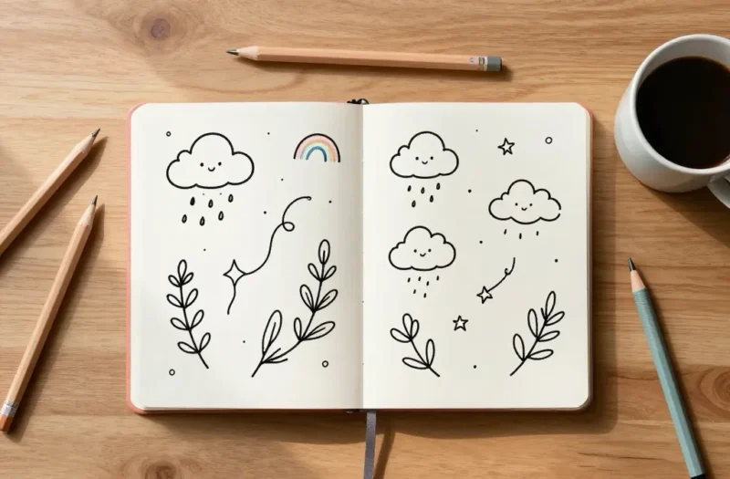 10 Simple Drawing Easy Doodles to Draw That Wow Fast