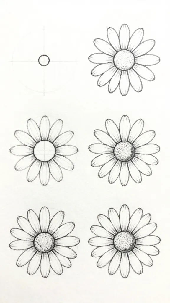 How to Draw Flower Doodles Step by Step That Pop 2 Item 1