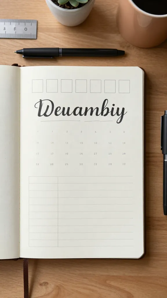 10 Bullet Journal Lettering Ideas for Beginners That Pop 8 Item 7