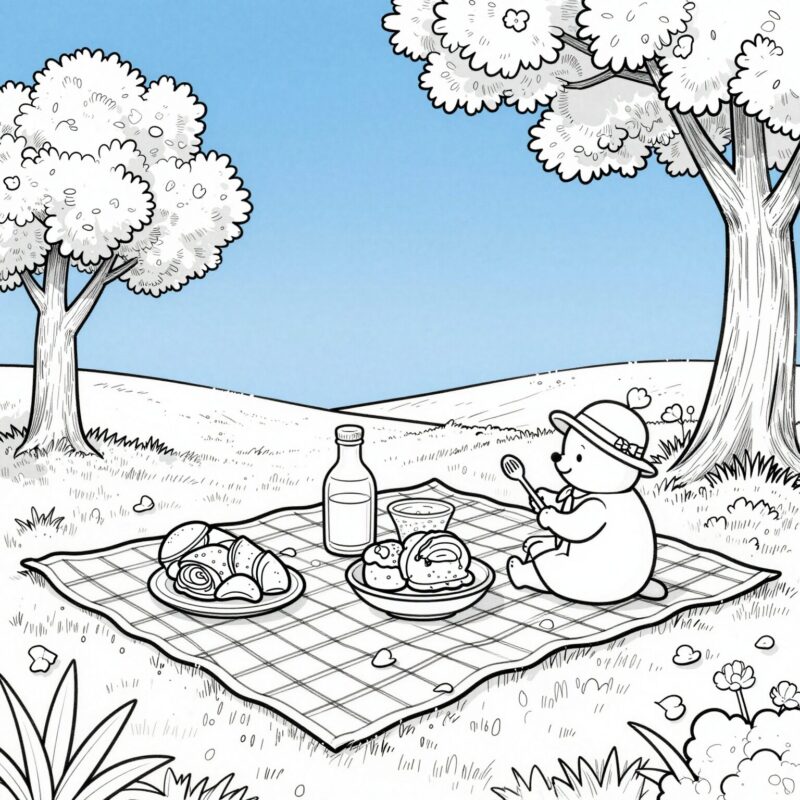 10. Picnic Under the Blue Sky