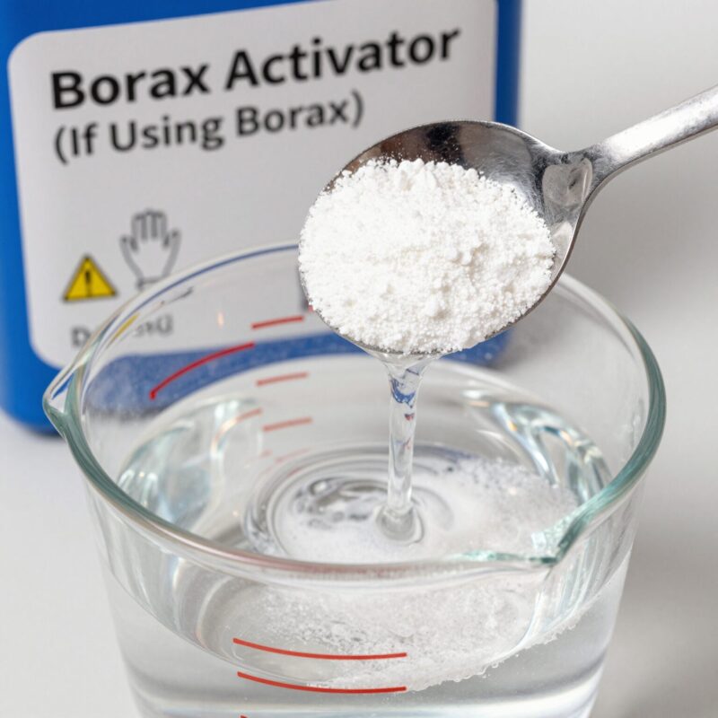 Step 2: Prepare the Borax Activator (If Using Borax)
