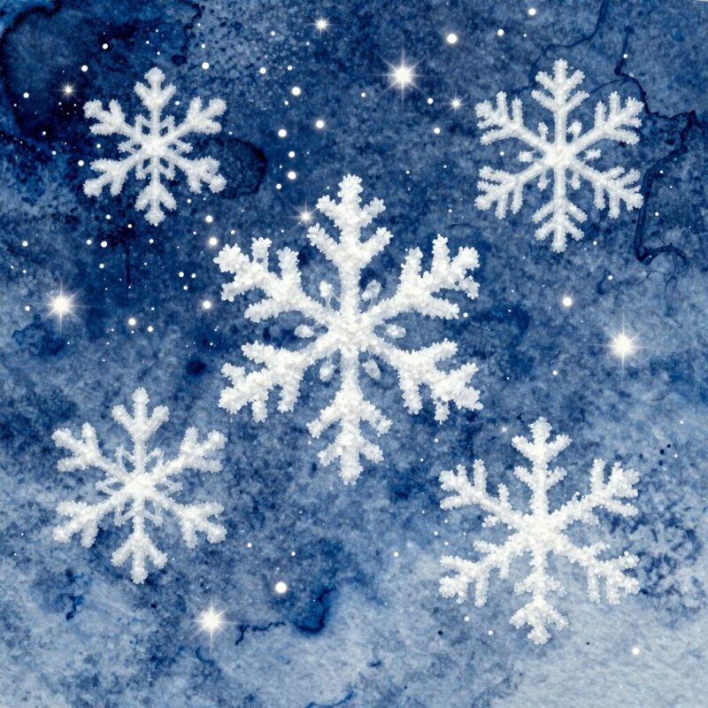10 easy watercolor projects for kids 6 5. Magic Salt Snowflakes