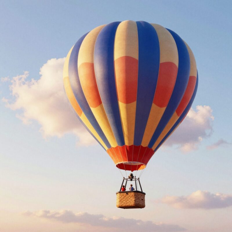 10 easy watercolor projects for kids 10 9. Hot Air Balloon Watercolor Scenes