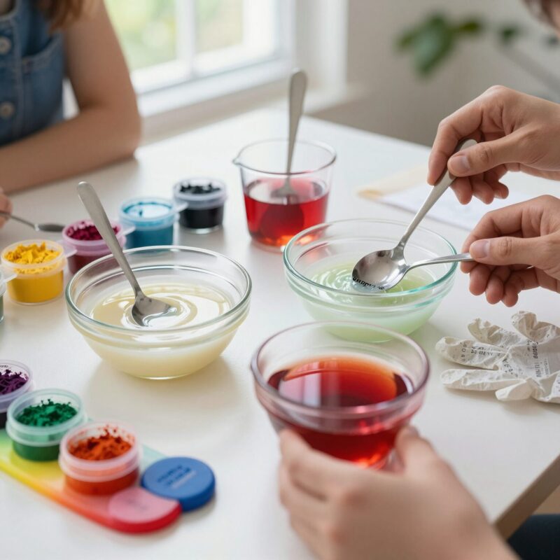 How to Make Colorful Bioplastic Suncatchers DIY 2 Step 1: Pick Your Binder Recipe (Gelatin or Vinegar Variations)