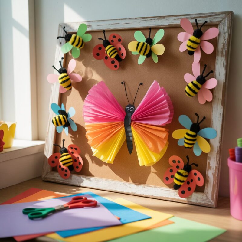 2. Tissue Paper Butterfly