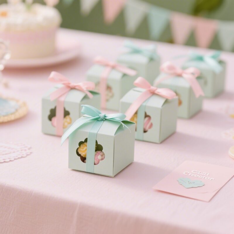 12 Cardstock Cricut Ideas for Every Season 8 8. Favor Boxes