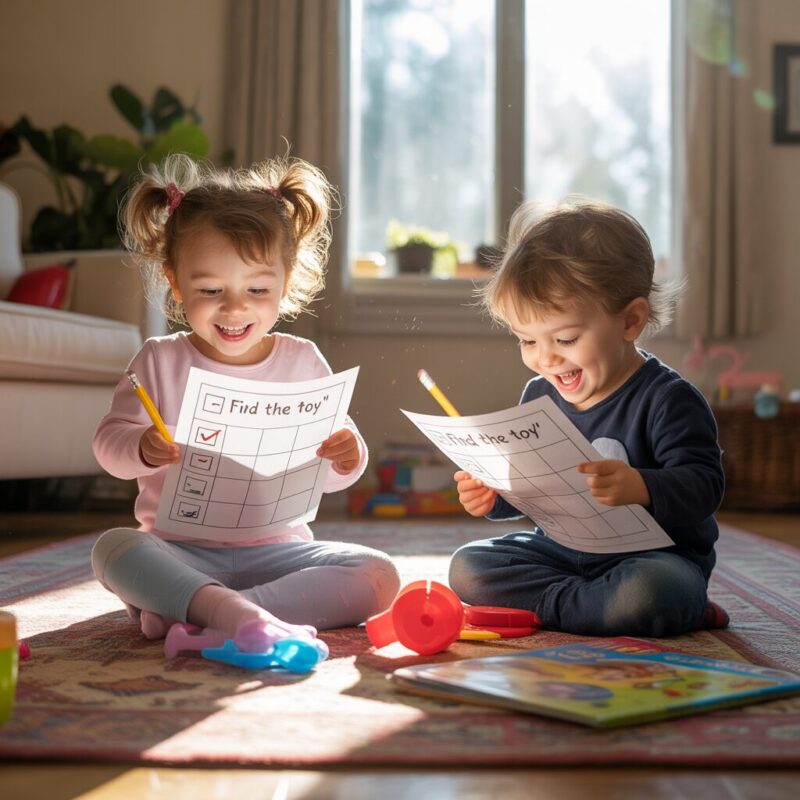 14 Indoor Activities for Kids at Home 2 1. Indoor Scavenger Hunt