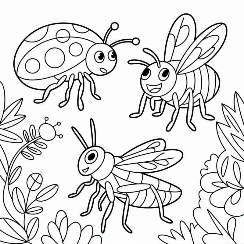 3 Ways to Draw Bugs: Easy Step-by-Step 4 Step 4: Cartoon Style Details