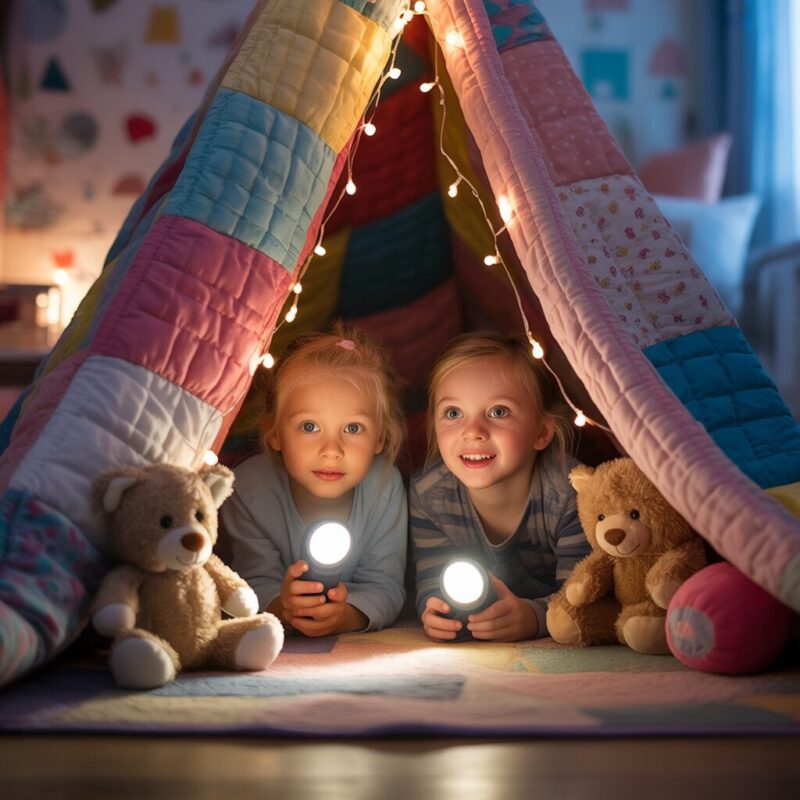 14 Indoor Activities for Kids at Home 3 2. Build a Blanket Fort