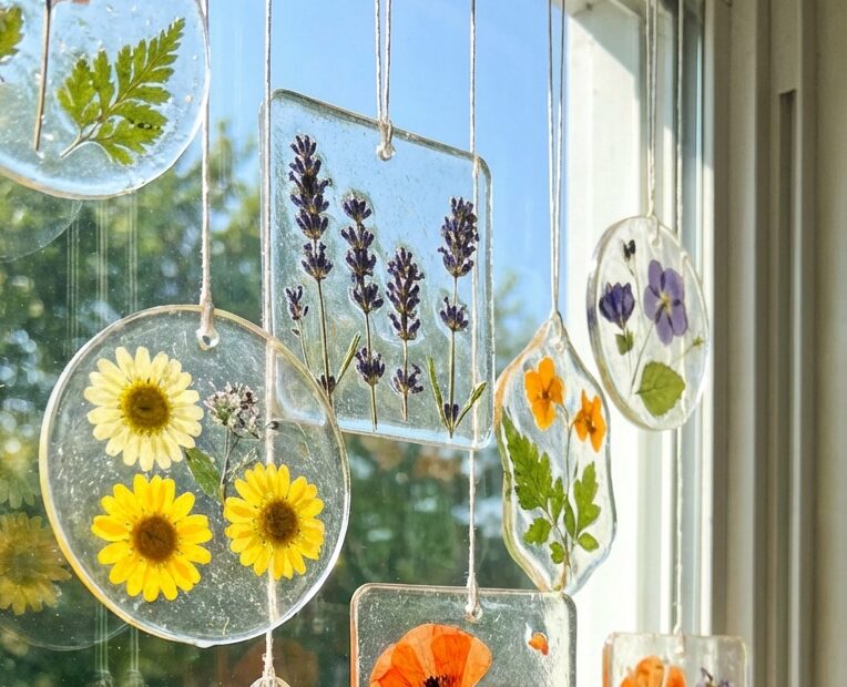 How to Make Colorful Bioplastic Suncatchers DIY 1 bioplastic suncatchers1