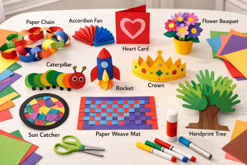 constriction paper crafts