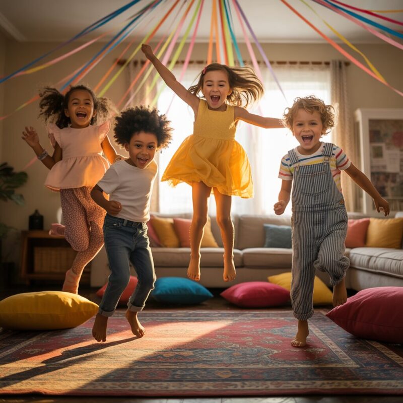 14 Indoor Activities for Kids at Home 6 5. Dance Party and Freeze Dance