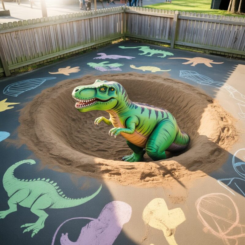 10. Dino Dig Playground