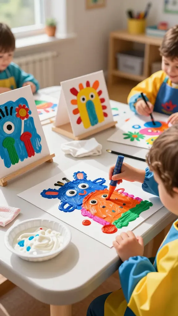 10 Simple Preschool Art Activities for Kids: Adorable, Mess-Free Fun 11 Item 10
