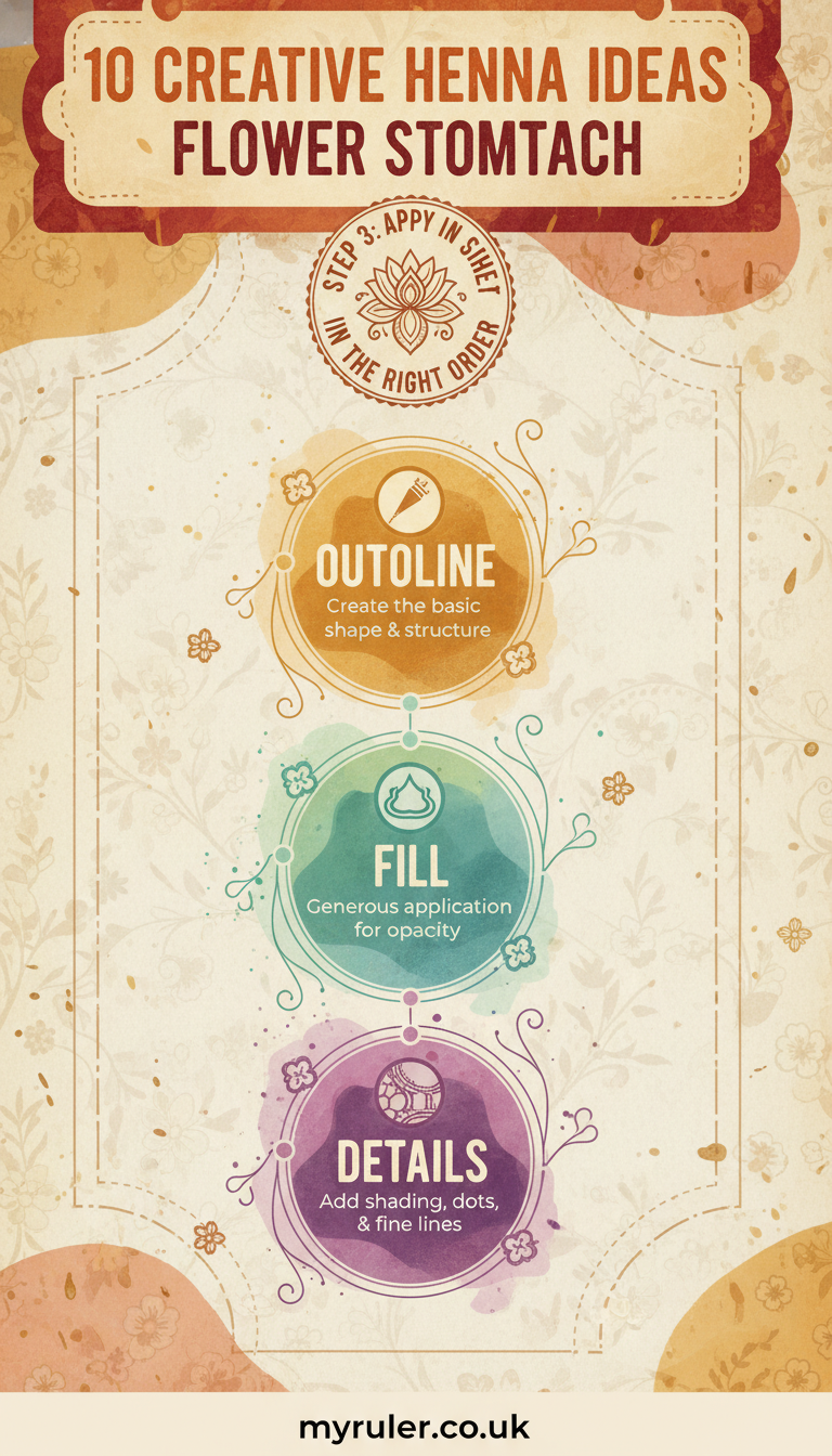 Step 3: Apply in the Right Order (Outline → Fill → Details)