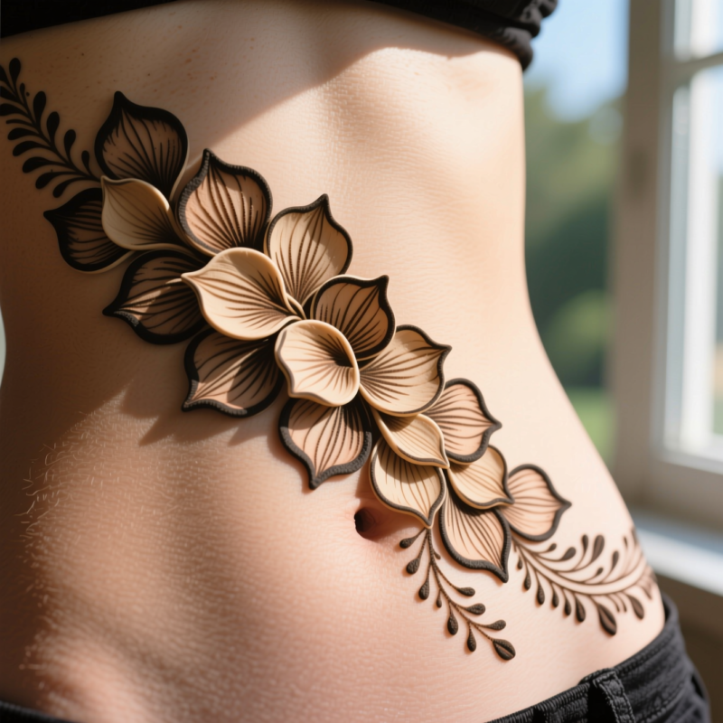 Step 8: Try Idea #5 — Stacked Petal Cluster (Diagonal Asymmetry)