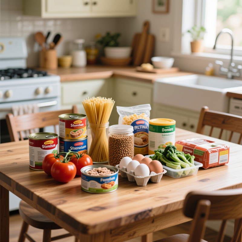 Step 2: How to Build 10 Easy Struggle Meals from Pantry Staples