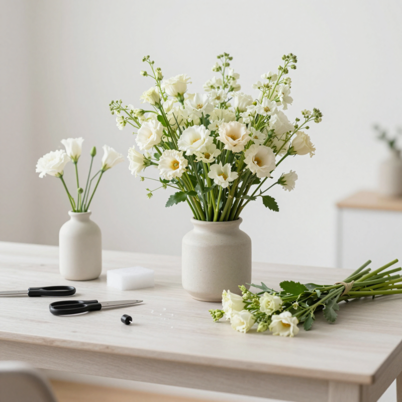 10. “Lazy girl” maintenance-aware arrangement setup