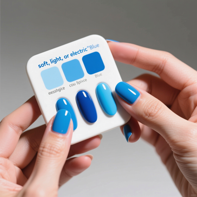 Step 2: Pick Your Blue Family (Soft, Light, or Electric)