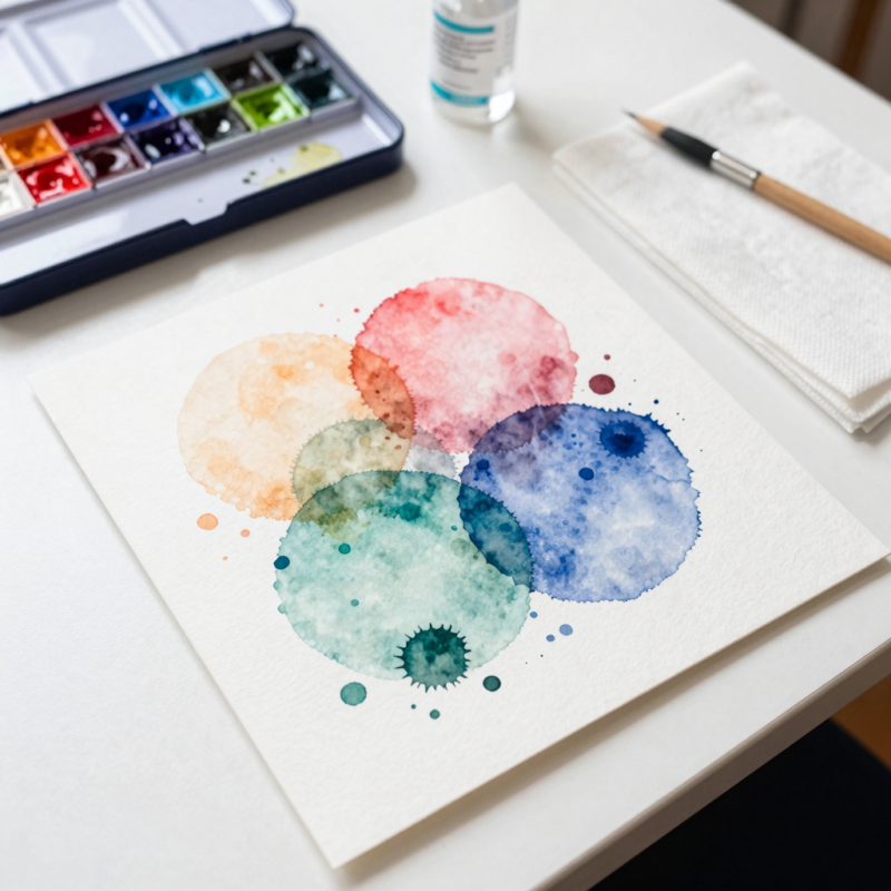 Step 8: Abstract Color Play Card (Low-Stakes Experiment)