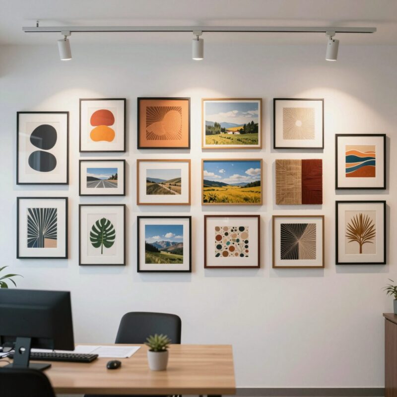 14 fun office decor ideas for work spaces 9 9. Mix in local artwork for a unique, community vibe