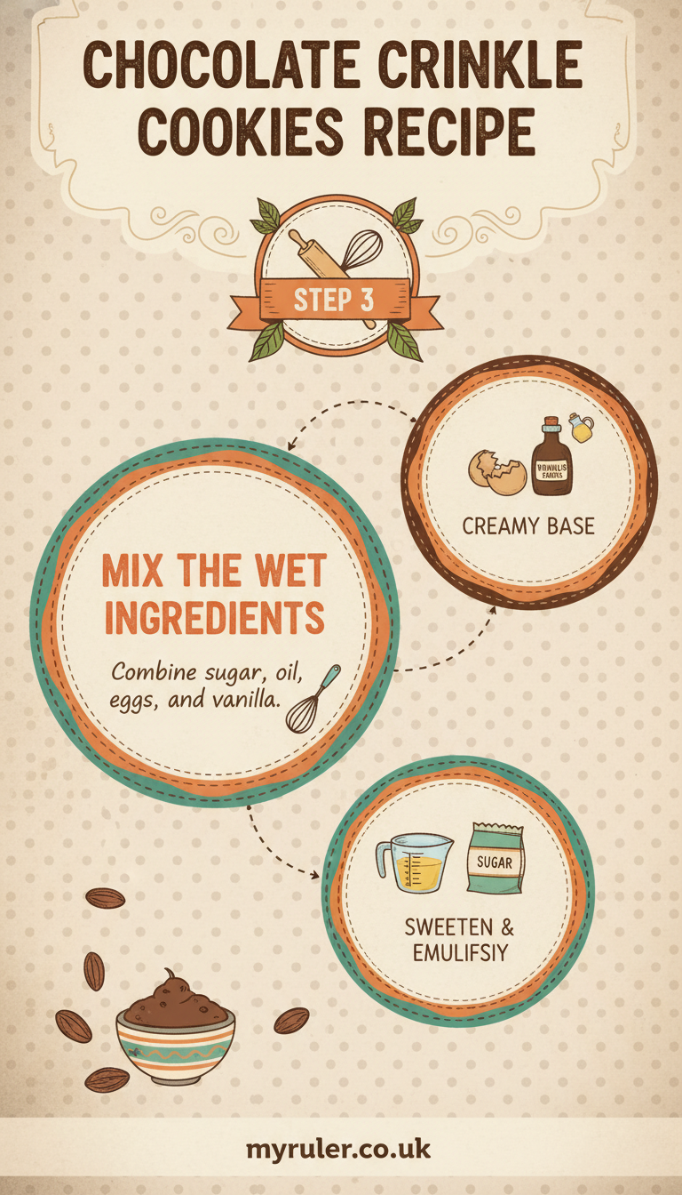Step 3: Mix the wet ingredients