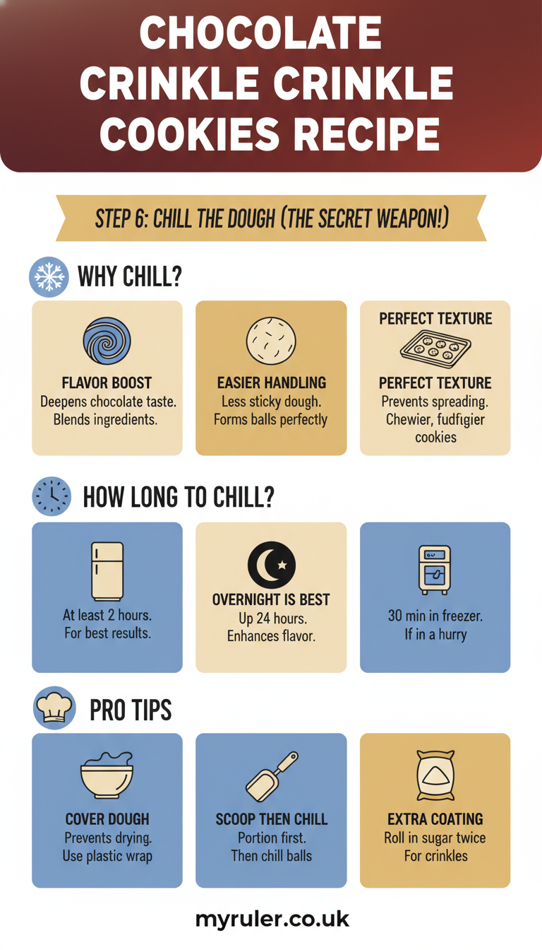Step 6: Chill the dough (this is the secret weapon)