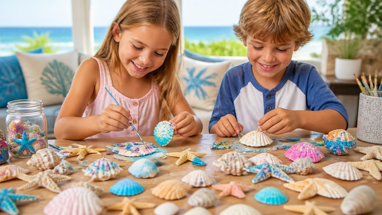 10 Creative Beach-Themed Crafts for Kids