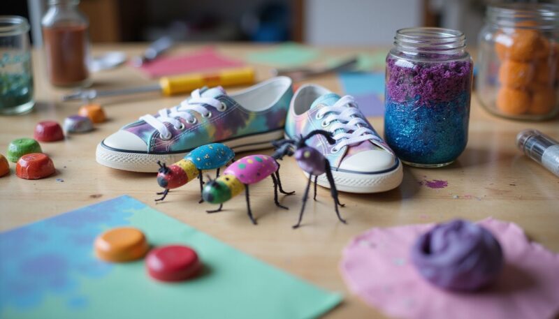 2. Bottle Cap Bugs