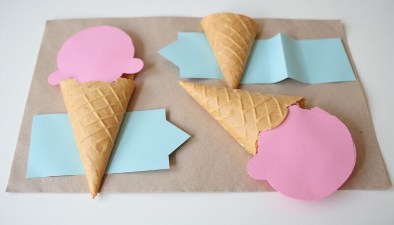 9 Cute Ice Cream Cone Crafts to Refresh Your Summer Play 6 5. Sensory Cloud Dough Scoops